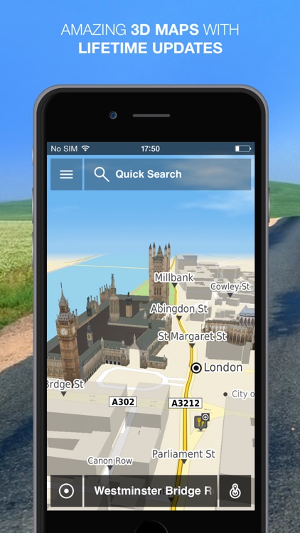 NLife UK & Ireland Premium - Offline GPS Navigation, Traffic & Maps