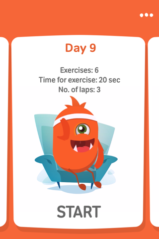 30 days Abs Workout Challenge with Lazy Monster PRO. screenshot 4