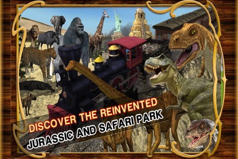 Tourist Train Theme Park : Discover The Reinvented theme park having Dinosaurs, Animals and Monuments screenshot 4