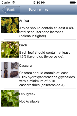 ESCOP Herb Reference screenshot 4