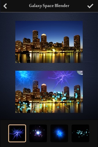 Galaxy Space Blender - Pic & Foto Editor to Ajust Comet Astronomy Effects Overlays screenshot 3