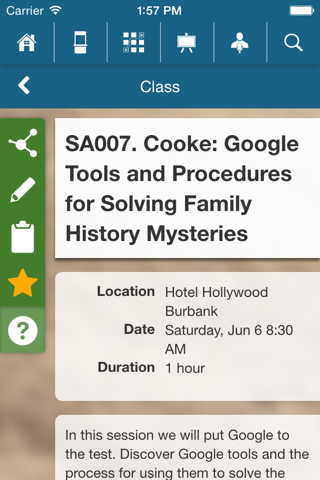 Southern California Genealogy Jamboree 2015 screenshot 3