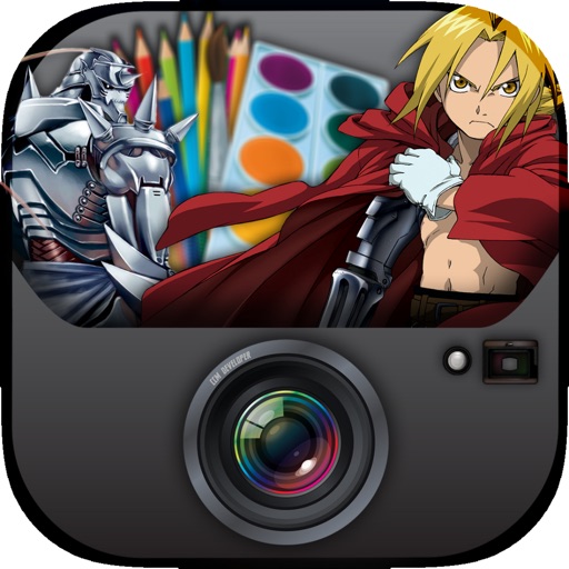 CCMWriter Manga & Anime Studio Design Text and Photo Steel Camera Fullmetal Alchemist