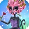 Monster Cat Makeover is a fun design and dress up game for girls where you can make your models look better than Barbie