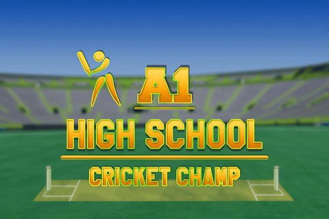 A1 High School Cricket Champ - cool star batsman sports cup screenshot 4