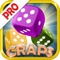 "A+" Party Craps Best Las Vegas Style Casino Table Roll the Dice Master Shooter Free Betting 3d Game Pro