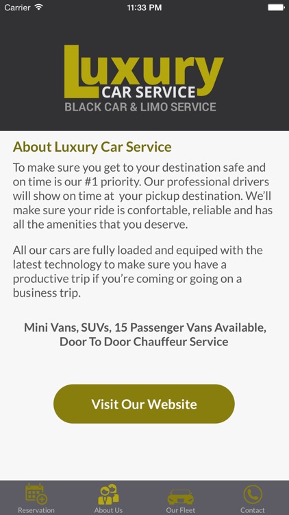 Luxury Car Service screenshot-3