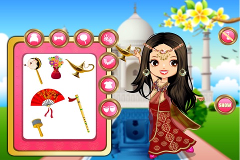 Indian Princess DressUp screenshot 2
