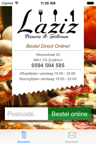 Laziz Pizzeria en Grillroom screenshot 2
