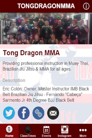 TONG DRAGON MMA screenshot 2