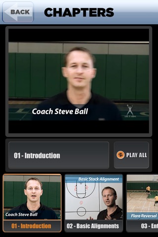 West Coast STACK Offense - With Coach Steve Ball - Full Court Basketball Training Instruction screenshot 2