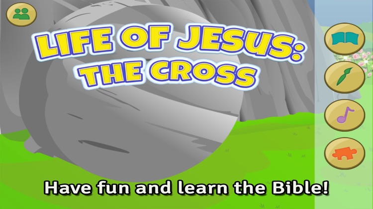 Life of Jesus: The Cross - Bible Story, Coloring, Singing, and Puzzles for Children