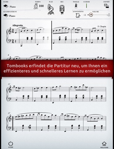 Play Chopin – Valse n°19 (partition interactive pour piano) screenshot 2