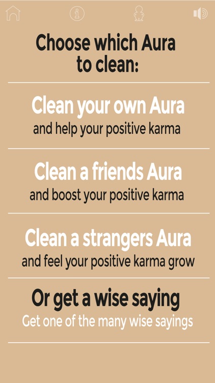 Clean your aura