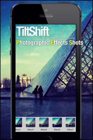 Camera Tilt Shift Shot - Photo Camera with miniature effect filter for movies and photos screenshot 2