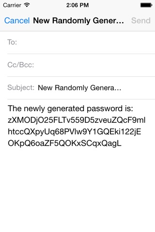 PasswordGen screenshot 2