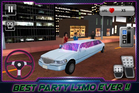 Modern Party Limo Driver: Driving Jumbo Simulator 3D screenshot 2