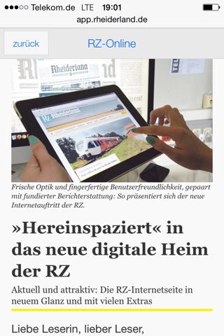 Rheiderland Zeitung screenshot 2