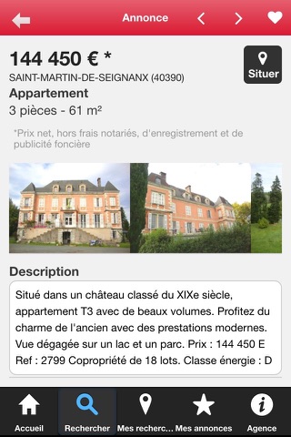 Agence Immobilière ERA TARNOS screenshot 4