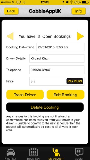 CabbieAppUK (Passenger's free booking App)(圖5)-速報App