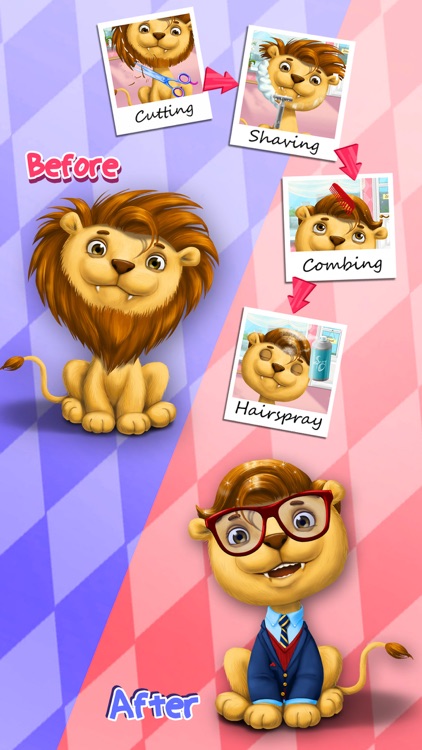 Animal Hair Salon, Dress Up and Pet Style Makeover - No Ads screenshot-3