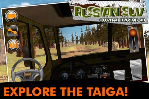 Russian SUV Offroad Driving 3D Free screenshot 3