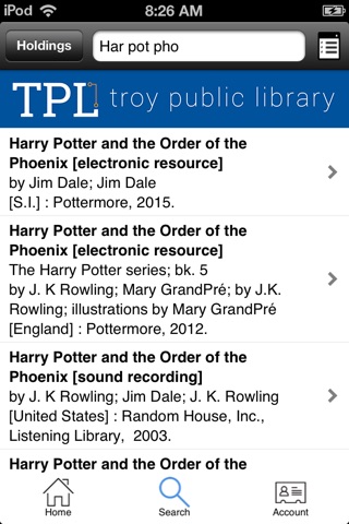 Troy Public Library screenshot 3