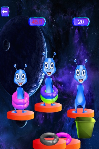 A Space Alien Ring Toss Mania - Silly Galaxy Challenge Free screenshot 3