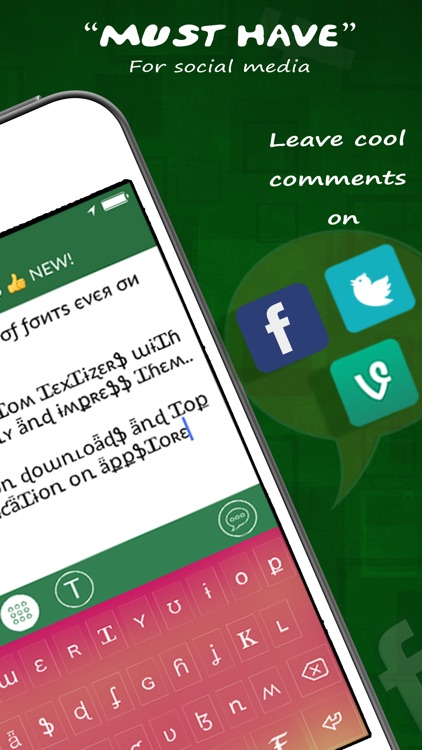 Textizer Plus - Keyboards with Fancy fonts and themes for iOS 8