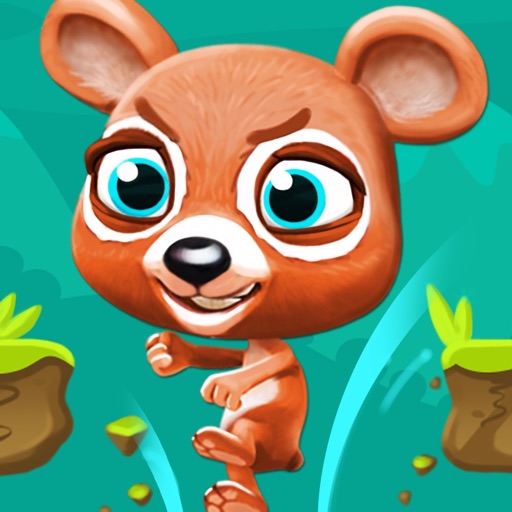 Angry Bear – Bears vs. Rabbits Running & Jumping Game icon