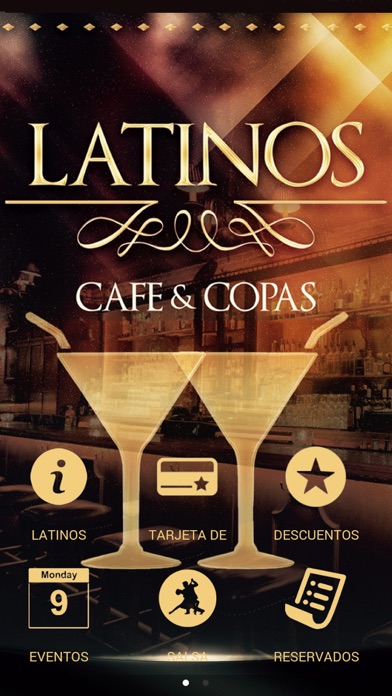 How to cancel & delete Latinos Café & Copas from iphone & ipad 1