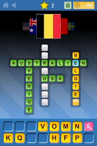 Crosswords & Pics - Flag Edition screenshot 3