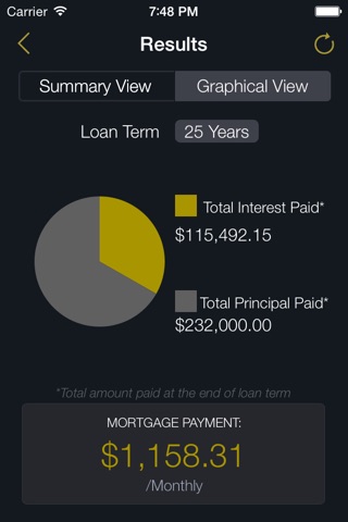 MERIX Mortgage Calculator screenshot 3