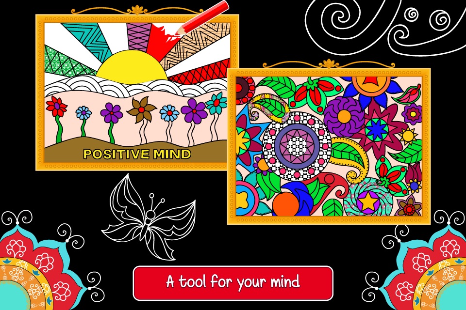 Balance Art Class: Stress Relieving Coloring Book for Adults FREE screenshot 3
