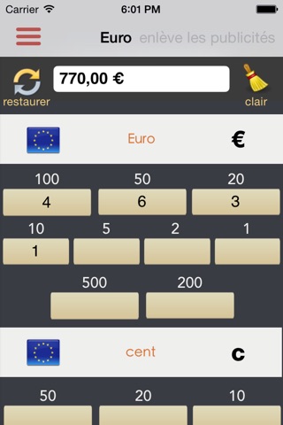 Money Counter Pro screenshot 3