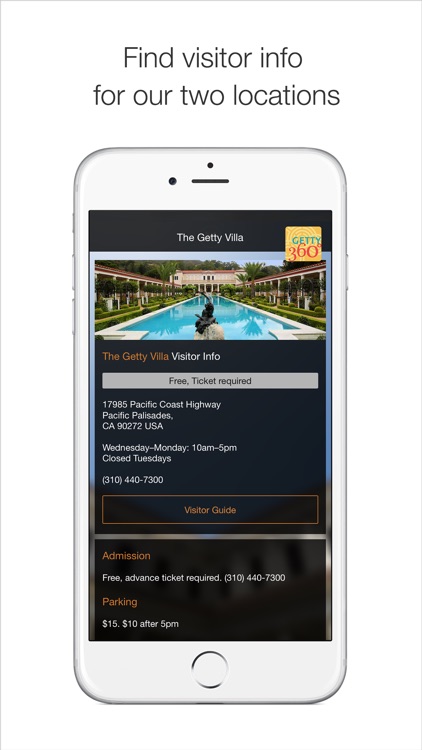 Getty360 - Events and Exhibitions at the Getty in Los Angeles screenshot-4