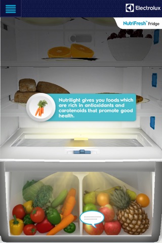 Electrolux NutriLight screenshot 2