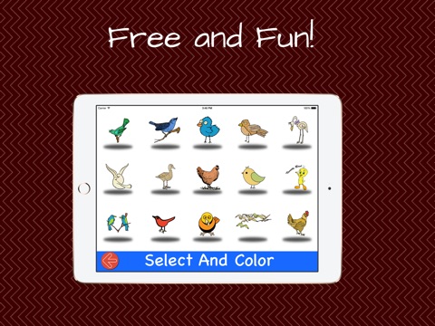 Kids Painting with Birds screenshot 2