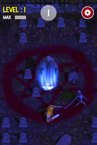 Undead Slayer VS Skeleton -  Eliminate the Zombie Skeleton in Graveyard Free Game screenshot 2