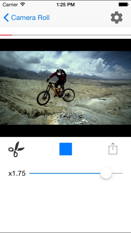 SlowMotionX - make motion clip