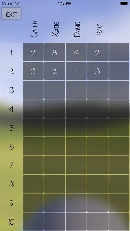 Mini Golf Score Card Free