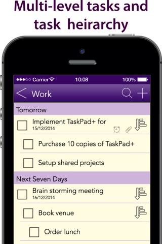 Task Pad+ Project Management made simple plus free sync screenshot 4