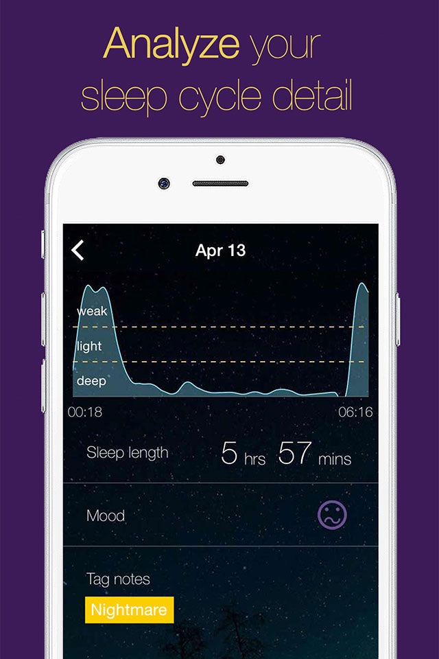SleepCycle - Sleep Cycle Tracker, Record and Alarm screenshot 2