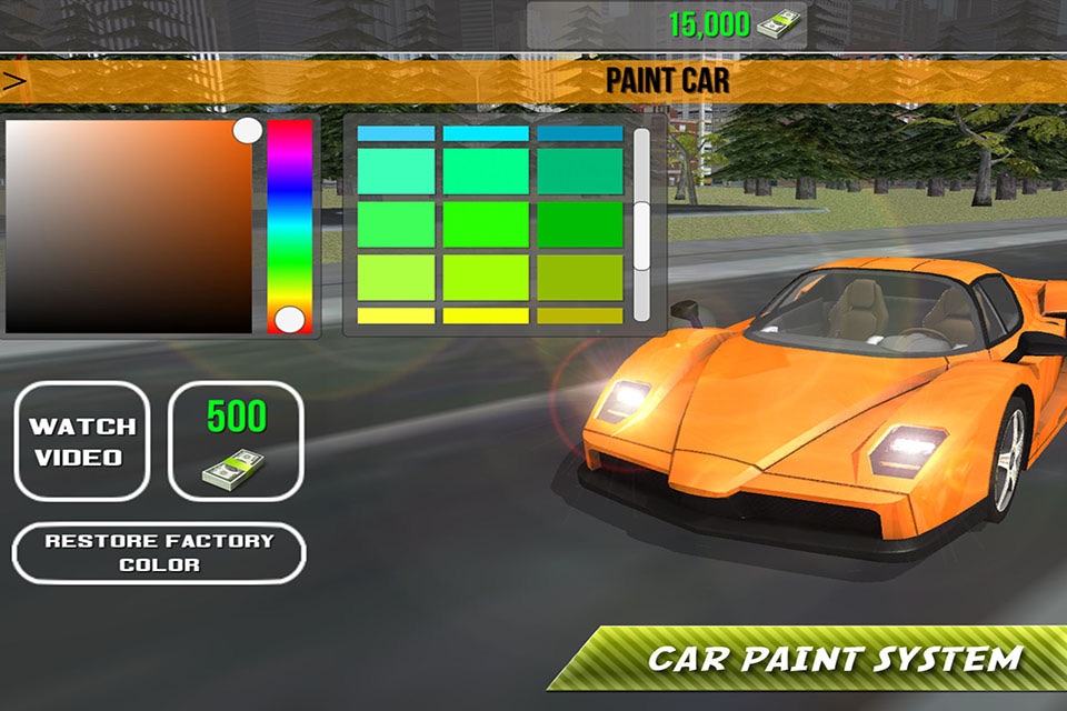 Fast Car Driving Simulator For Extreme Speed screenshot 2