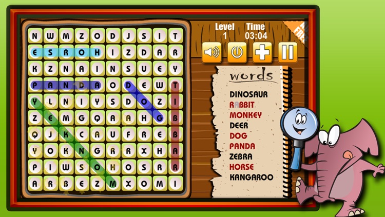 Word Search Animals screenshot-4