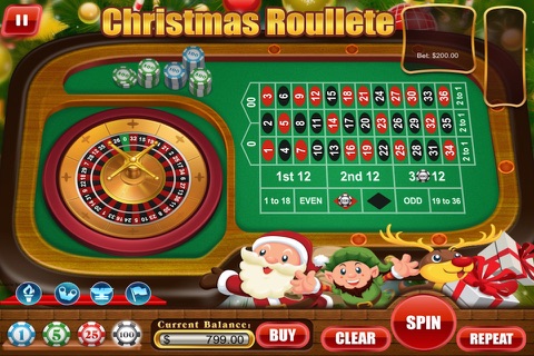Santa's Roulette Kingdom - Play Vegas Riches of Fantasy Casino Pro screenshot 2