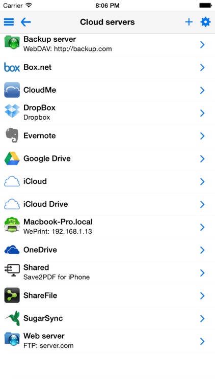 Save2PDF for iPhone
