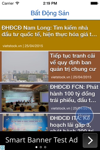 Tin Nhanh - Tin Tức Cho Báo Vietstock screenshot 3
