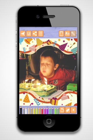 Create birthday cards and design birthday postcards to wish a happy birthday - Premium screenshot 3
