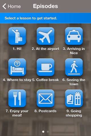 Quickstart French Lite screenshot 2